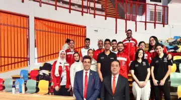 السفير المصري في كوت ديفوار يدعم بعثة السلاح خلال بطولة أفريقيا ويشيد بالأداء المميز